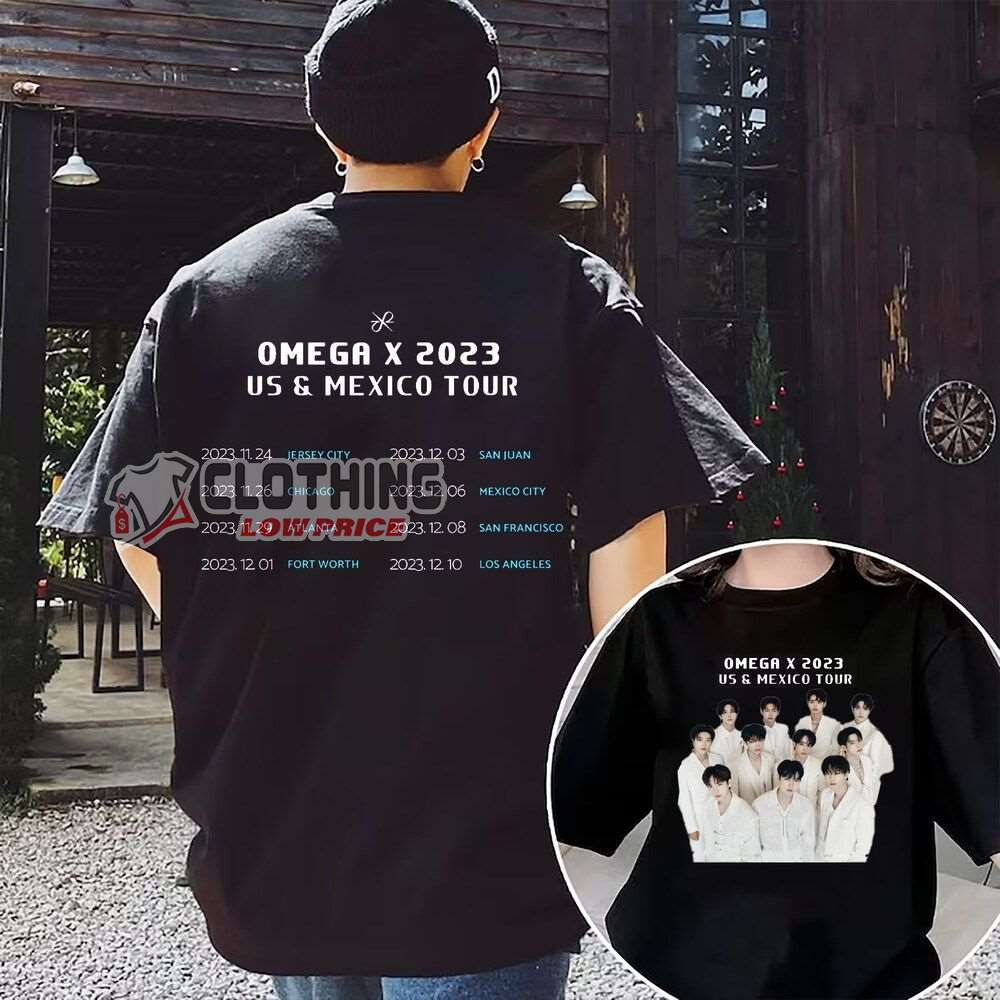 Omega X 2023 US And Mexico Tour Merch, Omega X 2023 World Tour Shirt, Omega X Concert Tour Dates Tickets T-Shirt