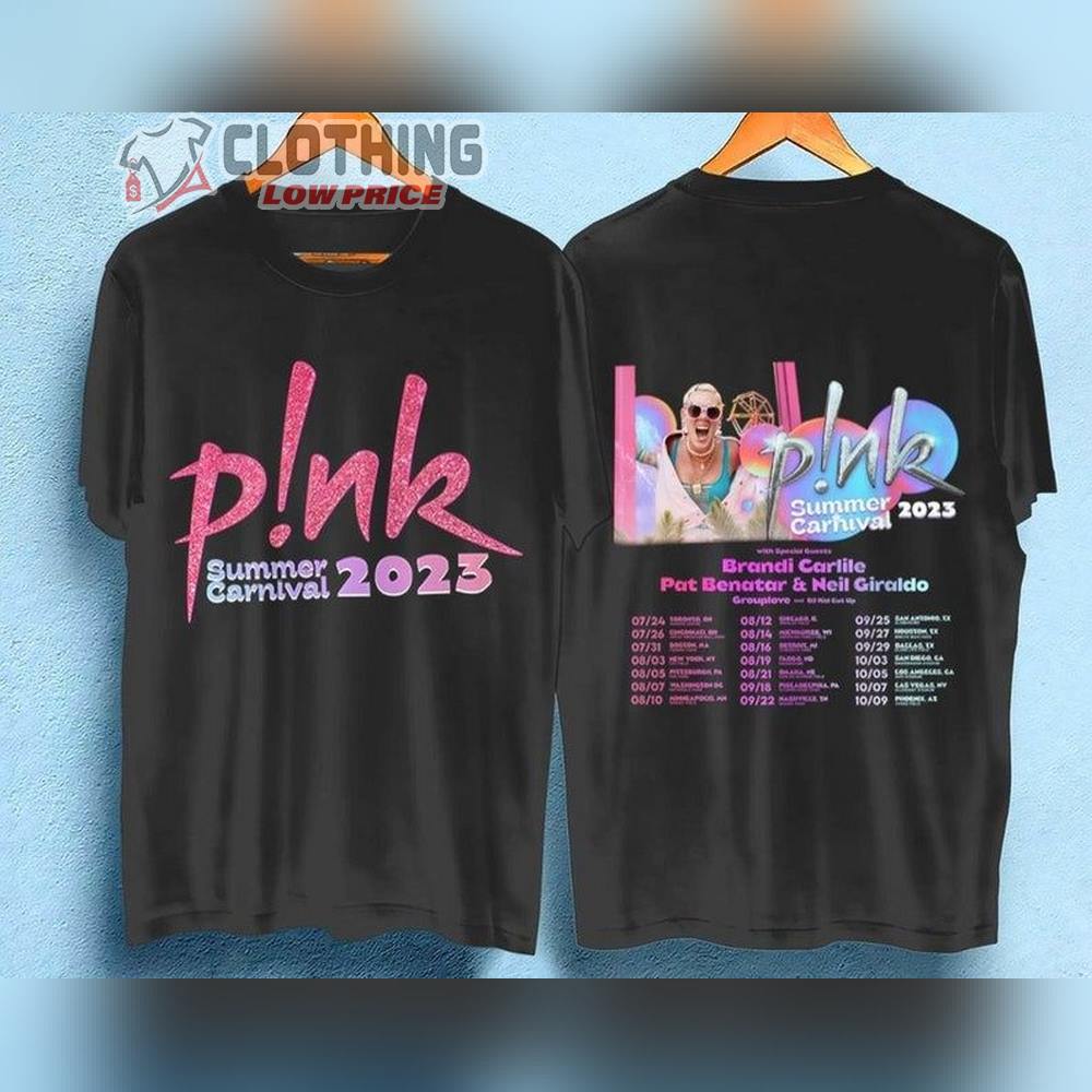 P!NK Vintage Summer Carnival Tour 2023 Sweatshirt, Summer Carnival Tour P!NK Shirt