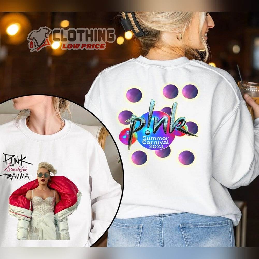 P!Nk Summer Carnival Tour 2023 Unisex T-Shirt, Summer Carnival Tour Shirt, P!Nk 2023 Tour Hoodie, P!Nk Tour Merch