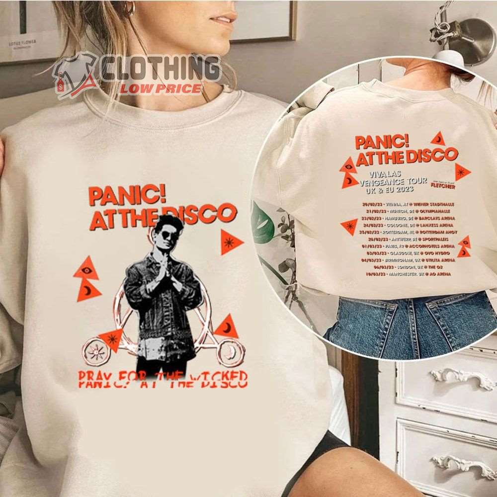 panic at the disco band tee