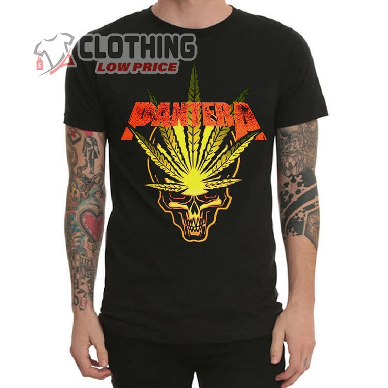 Pantera Concerts 2023 T- Shirt, Metallica Pantera Tour T- Shirt, Pantera Tour 2023 Usa T- Shirt, Pantera Reunion Tour Dates Merch