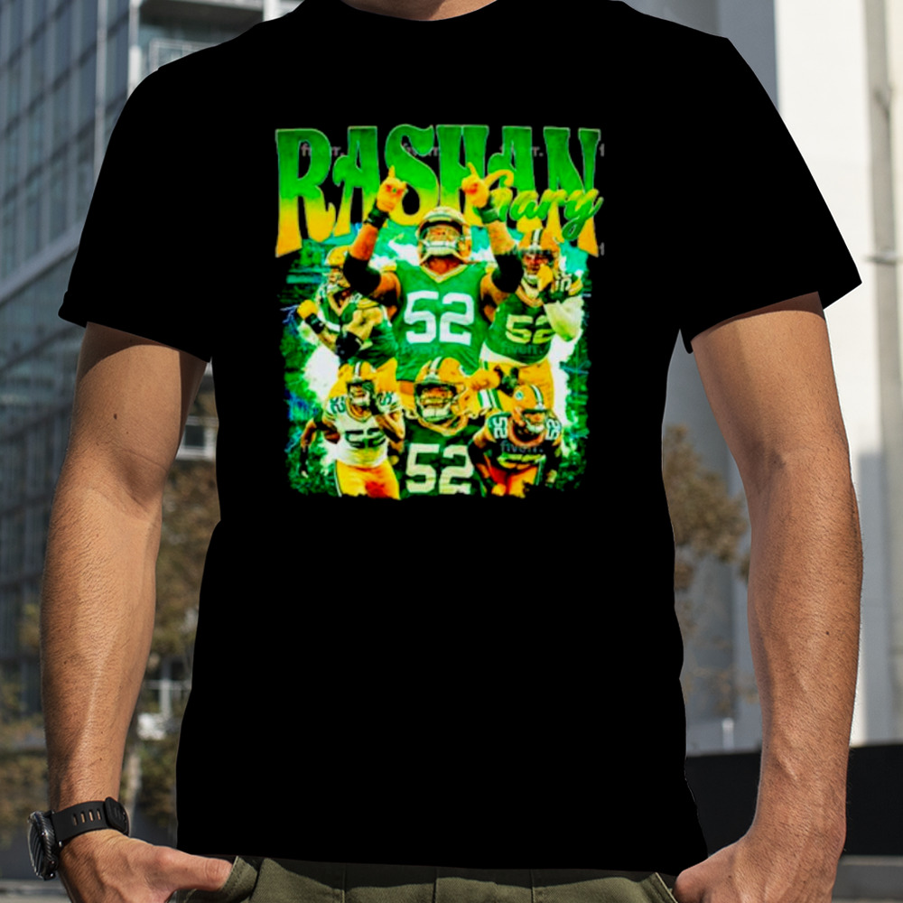 Rashan Gary Green Bay Packers retro shirt