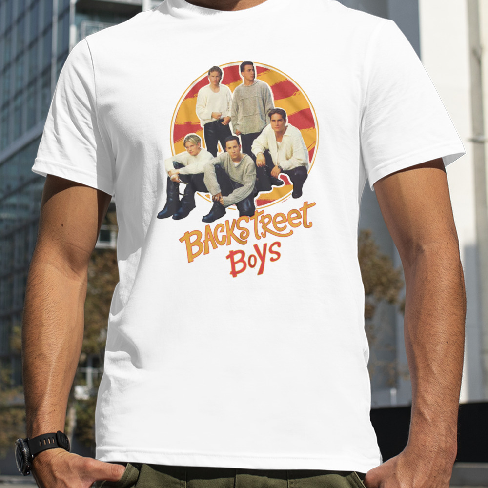 Striped Circle Backstreet Boys Shirt