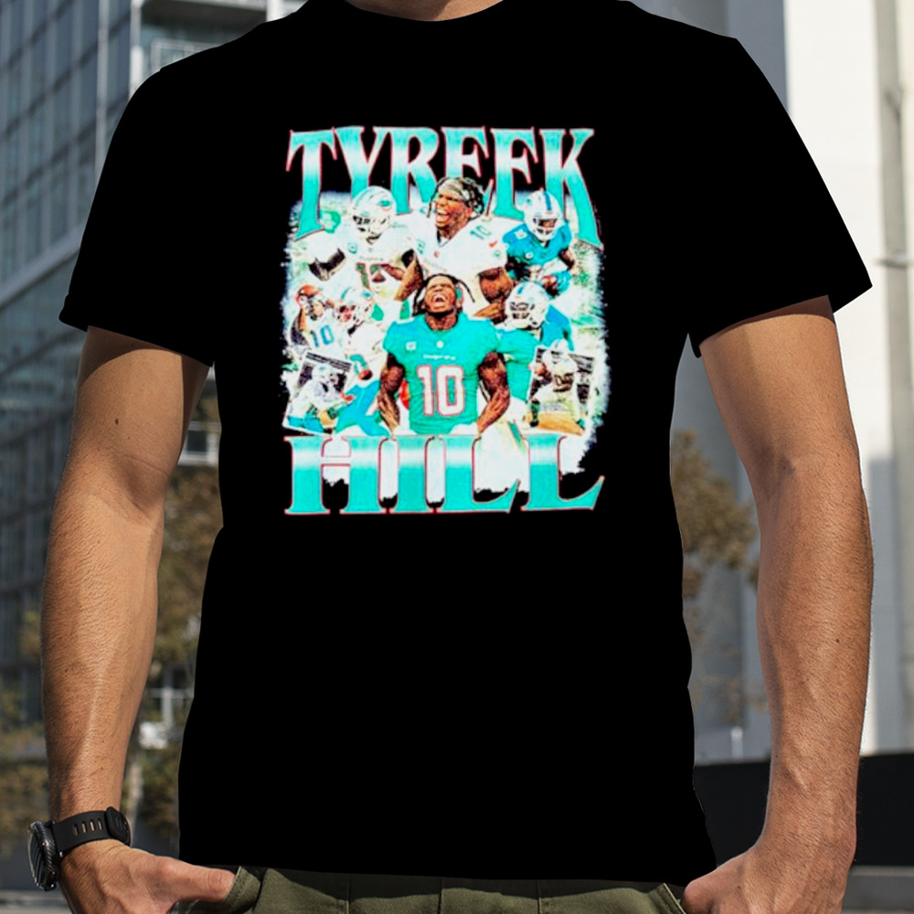 Tyreek Hill Miami Dolphins retro shirt