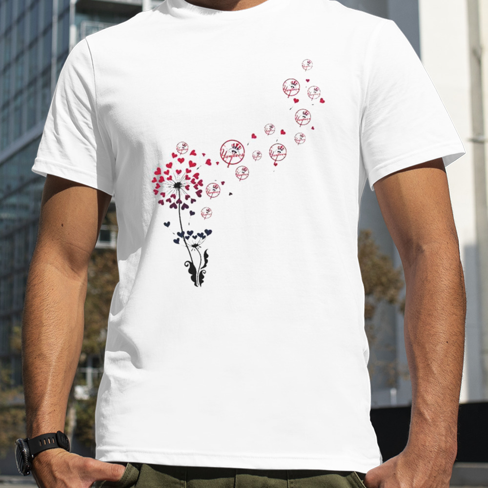 New York Yankees Dandelion Flower 2023 T-shirt