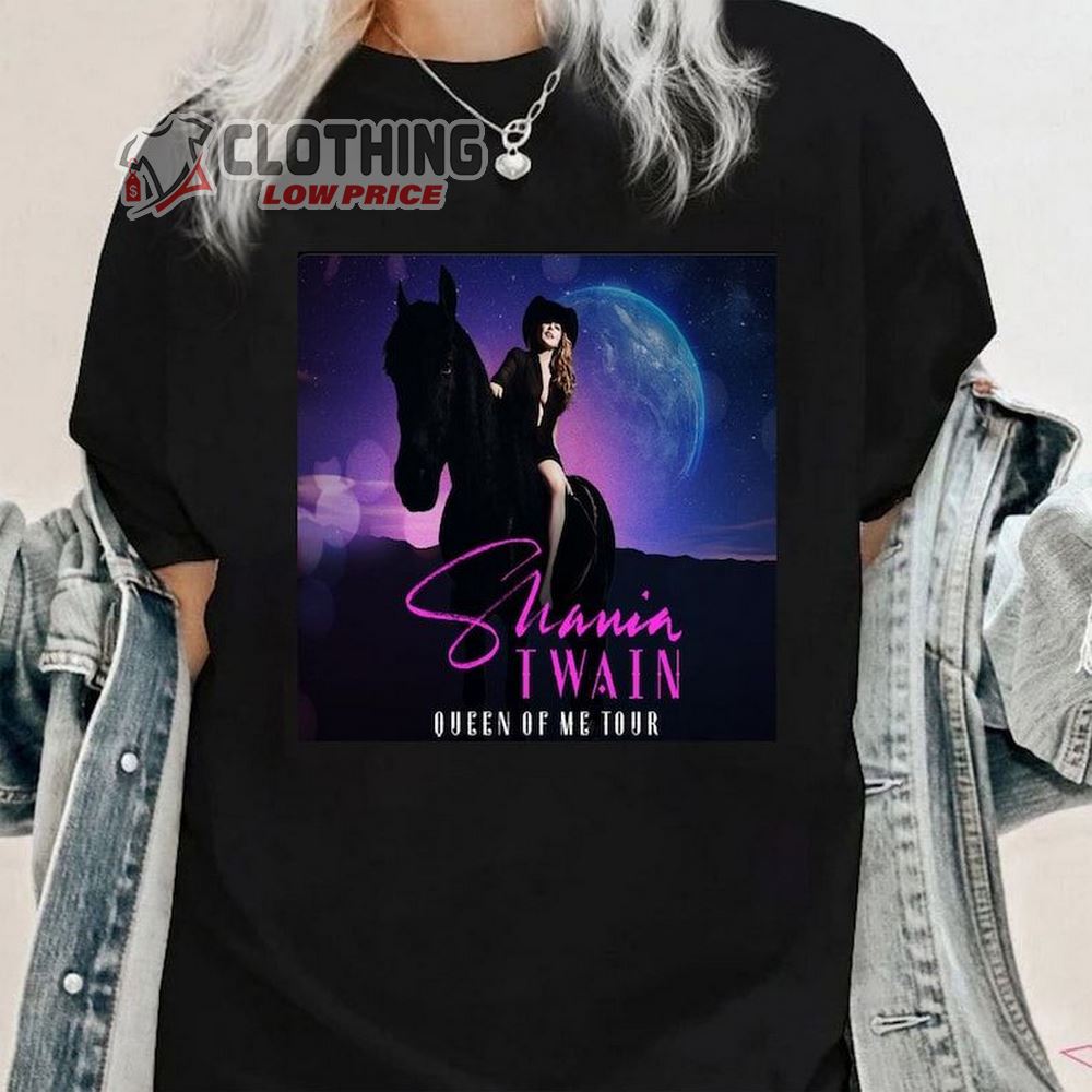 Queen Of Me Tour 2023 Unisex T-Shirt, Shania Twain Queen Of Me Tour 2023 Unisex T-Shirt, Shania Twain Tour 2023 Shirt