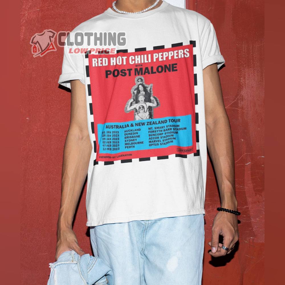 Red hot chilli shop peppers t shirt australia