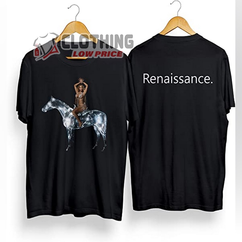 Renaissance World Tour Beyonce 2023 Merch, Beyoncé Tour 2023 Renaissance Setlist Tickets Tee Shirt