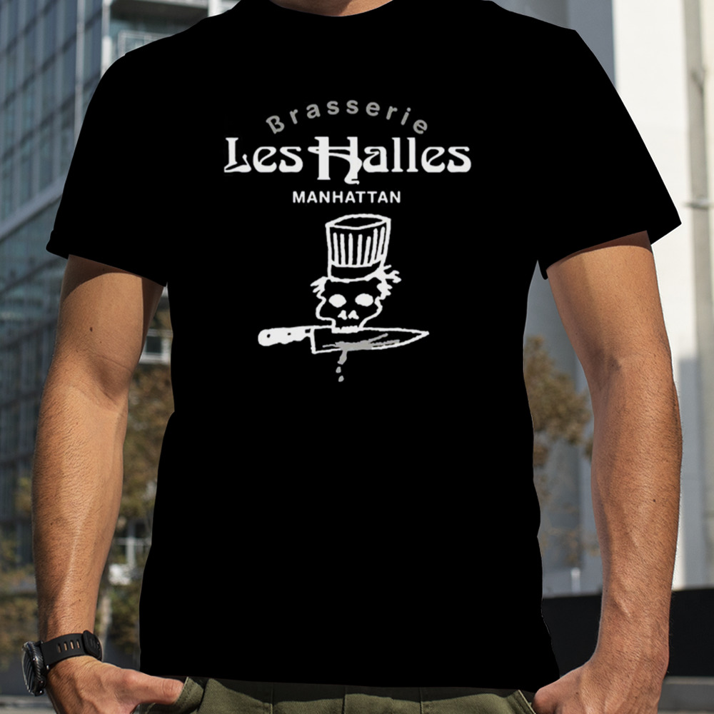 Retro Bourdain Les Halles shirt