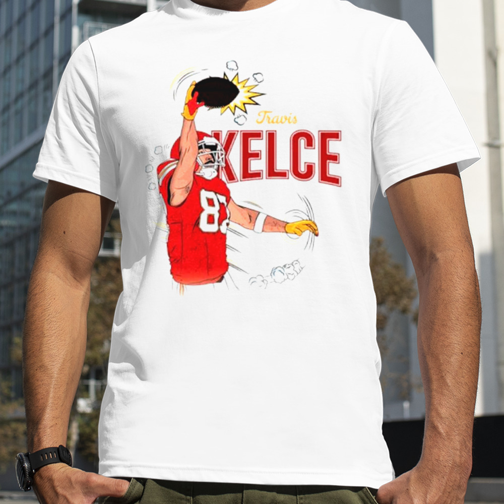 Travis Kelce Kansas City Chiefs football shirt