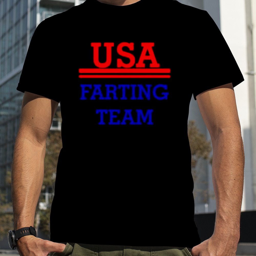 USA farting team shirt