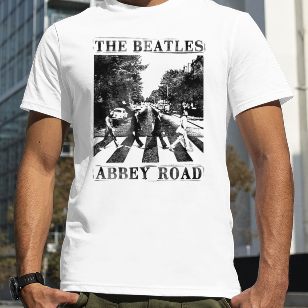 Black And White The Beatles Abbey Road shirt