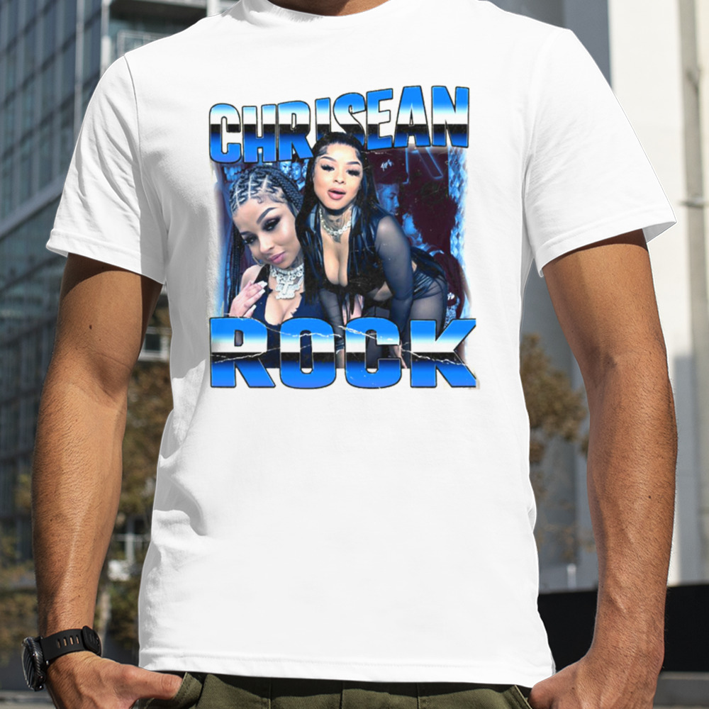 Chrisean Rock Blueface Print shirt