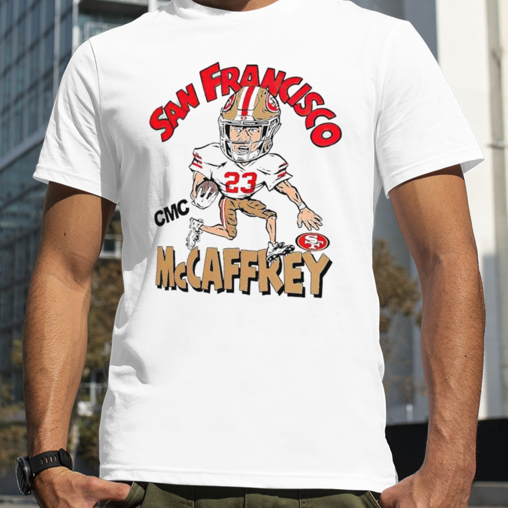 Christian McCaffrey San Francisco 49ers caricature shirt