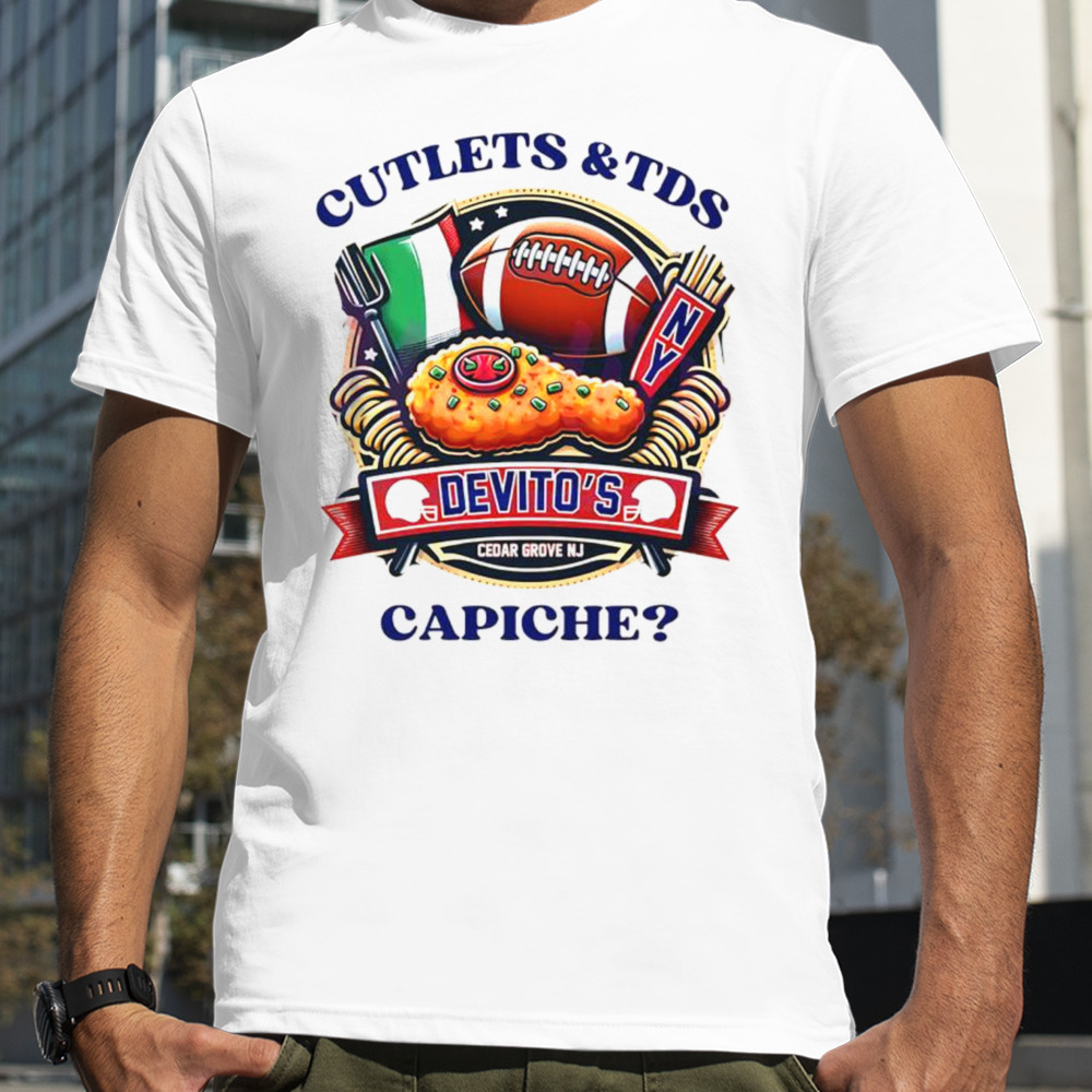 Cutlets and TDS Devito New York Giants Capiche shirt