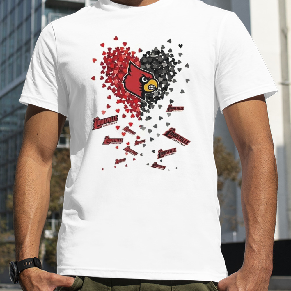 Louisville Cardinals Tiny Heart Shape 2023 Shirt