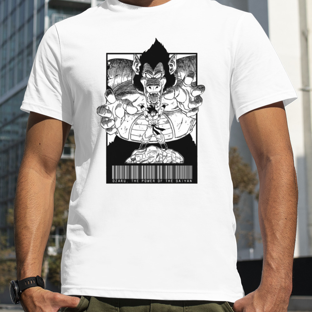 Ozaru The Power Of The Saiyan Code shirt