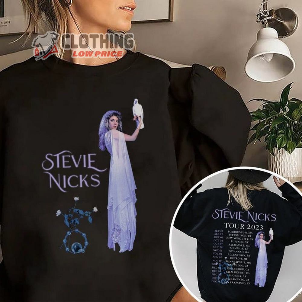 Retro Stevie Nicks Sweatshirt, Stevie Nicks Tour 2023 Merch, Stevie Nicks 2023 Concert Music Unisex T-Shirt