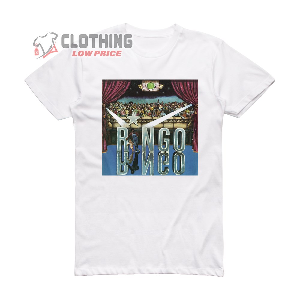 Ringo Album Cover T- Shirt, Ringo All Starr Band 2023 T- Shirt, Ringo Starr Peace And Love T- Shirt