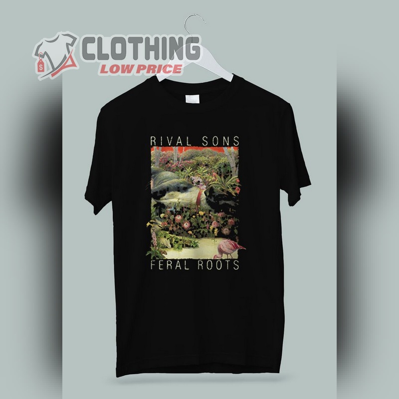 Rival Sons American Rock Band Feral Roots T- Shirt, Rival Sons Band Members T- Shirt, Rival Sons Band Tour Merch