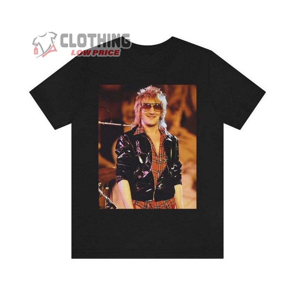 Rod Stewart Tour 2023 Shirt Merch, Rod Stewart - Aesthetic Premium Unisex Crew Neck T-shirt, Rod Stewart Siblings Merch