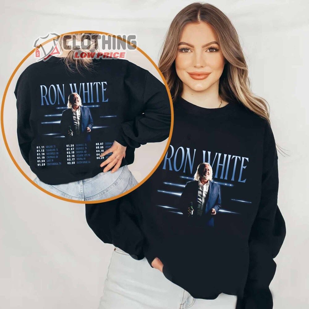 Ron White Tour 2024 Merch, Ron White Hometown Shirt, Ron White 2024 Concert Hoodie, Ron White Tour 2024 Tickets T-Shirt Sweashirt