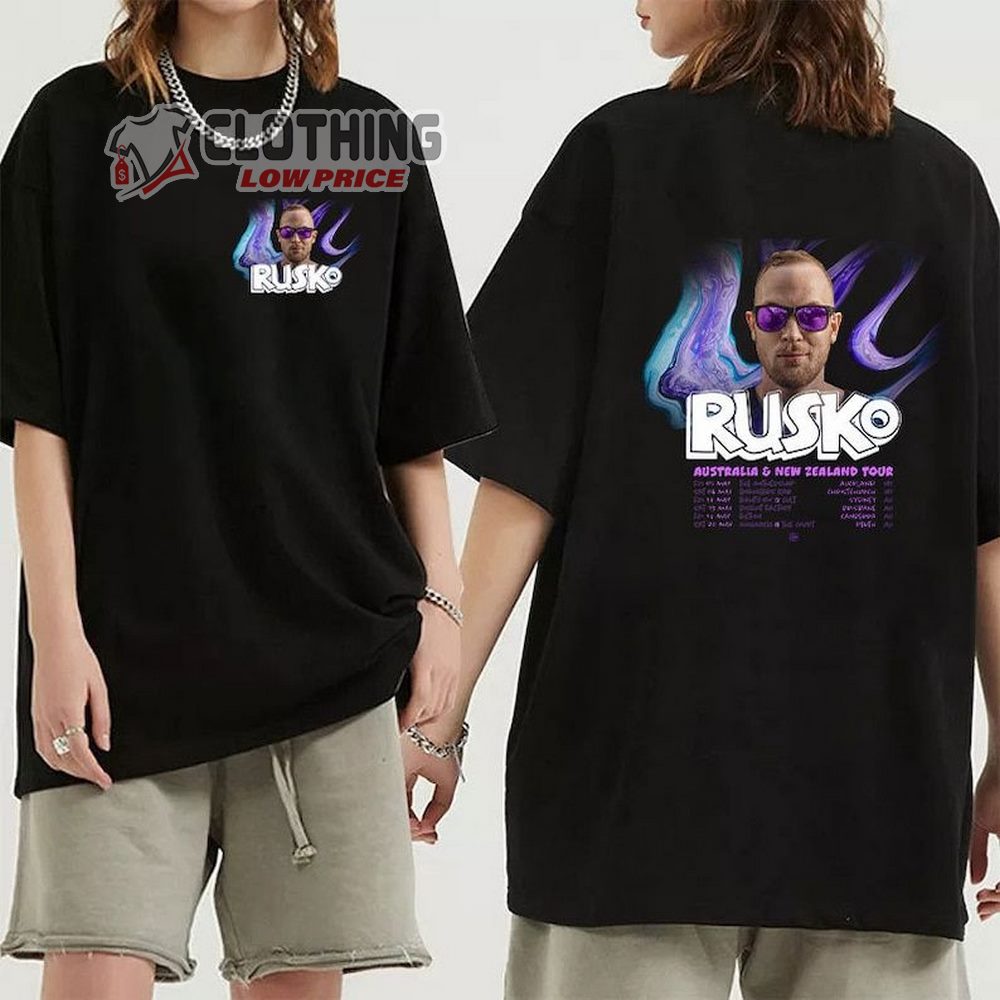 Rusko 2023 Tour Shirt, Rusko Australia And New Zealand Tour Sweatshirt, Dj Rusko 2023 Concert Merch