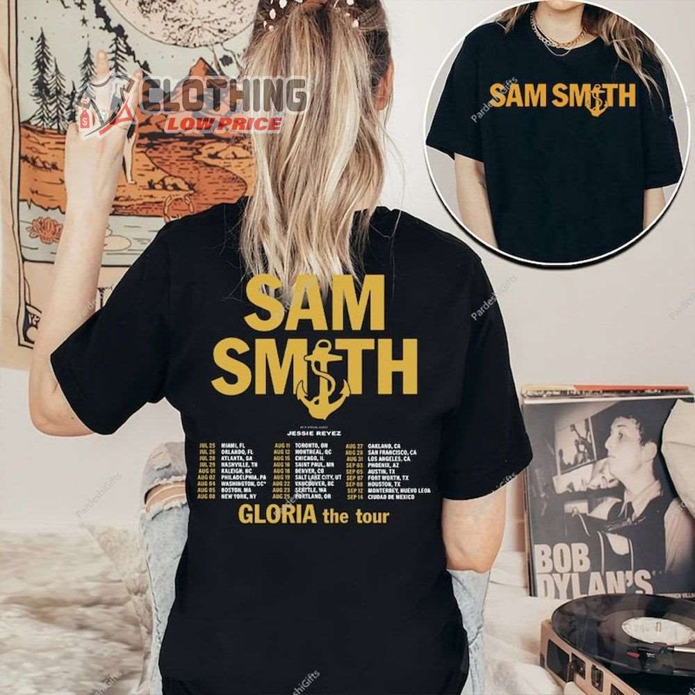 Sam Smith Gloria World Tour 2023 Merch, Sam Smith Tour Dates 2023