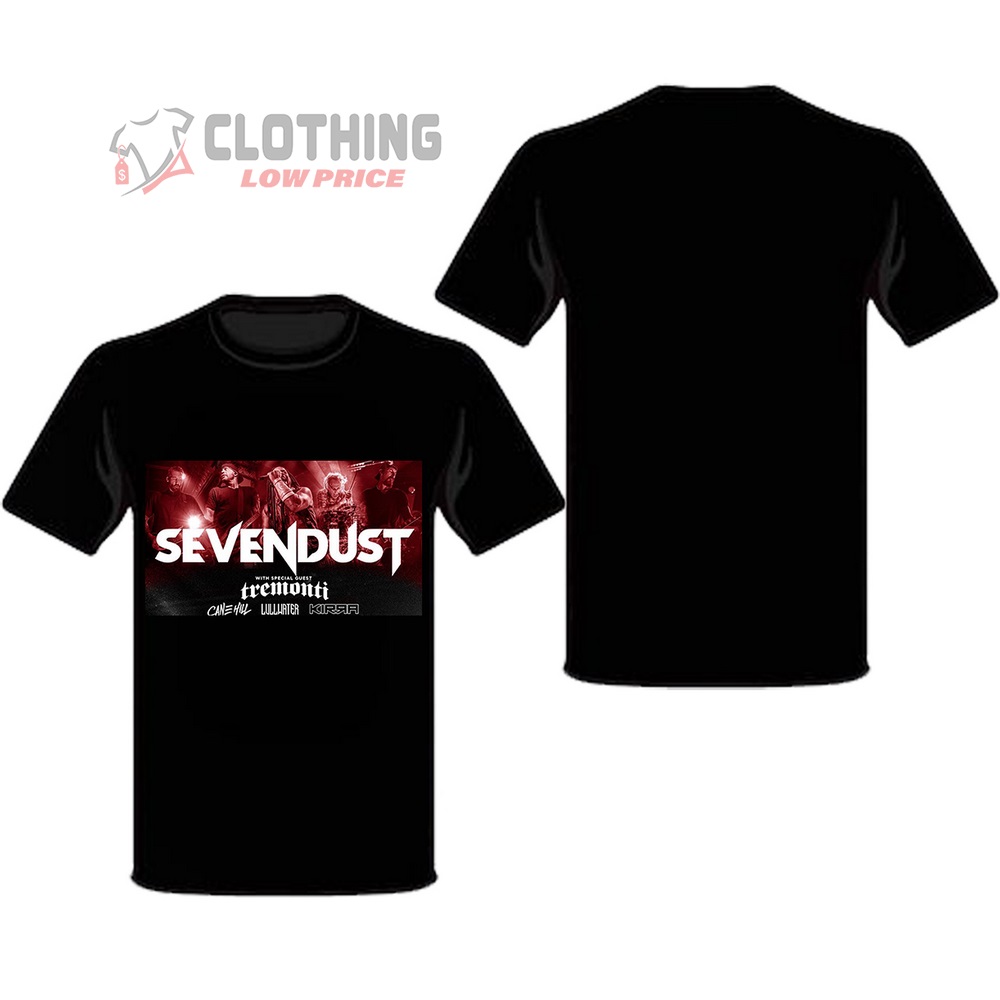 Sevendust & Static-X Announce Winter 2024 Tour Dates Merch, Static-X & Sevendust Announce 2024 North American Tour Sweatshirt, Static-X And Sevendust - The Sylvee 2024 T-Shirt