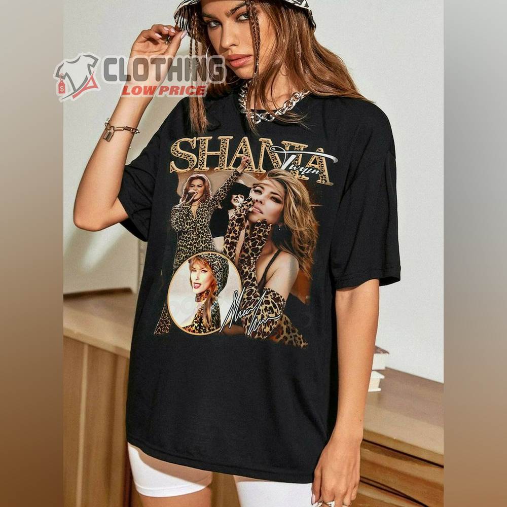 Shania Twain Merch, Shania Twain Tour 2024 Shirt, Shania Twain Shirt, Shania Twain Fan Gift