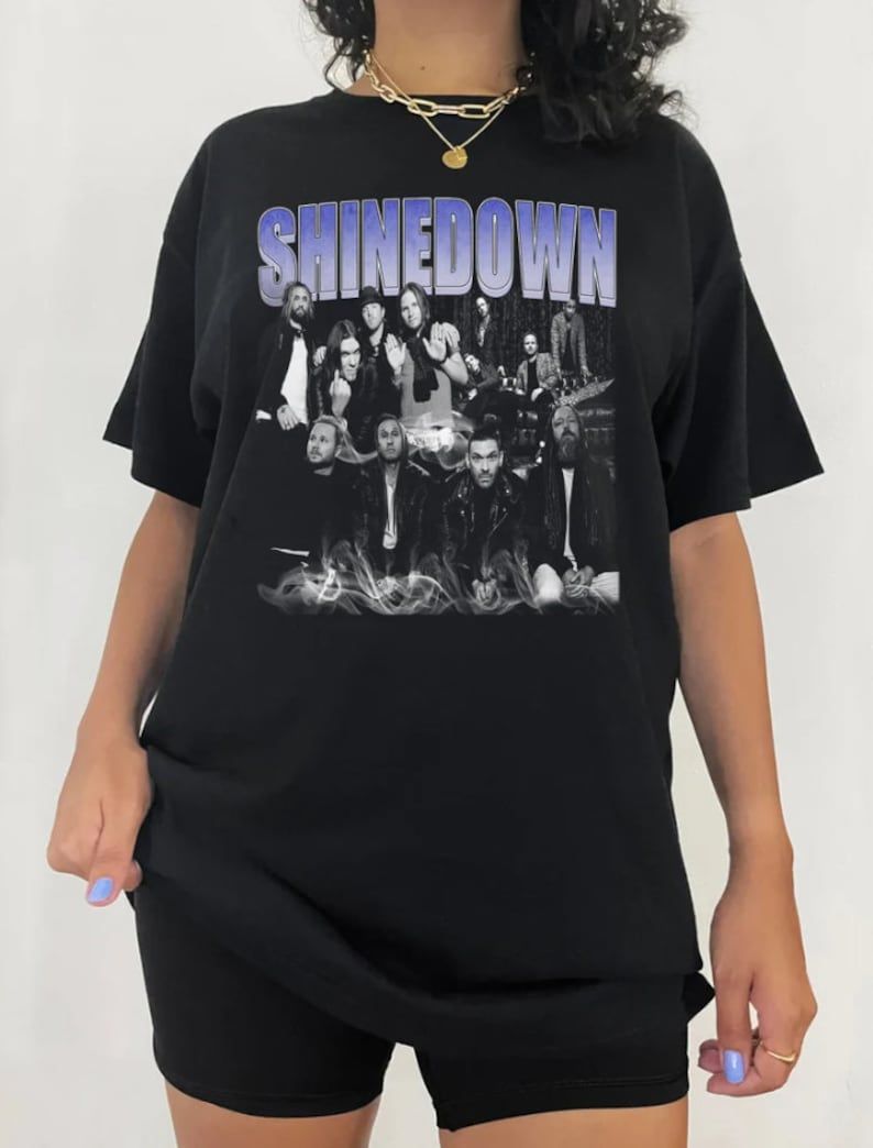 Shinedown Revolutions Tour 2023 T- Shirt, Shinedown Most Popular Song Merch, Shinedown Setlist 2023 Merch