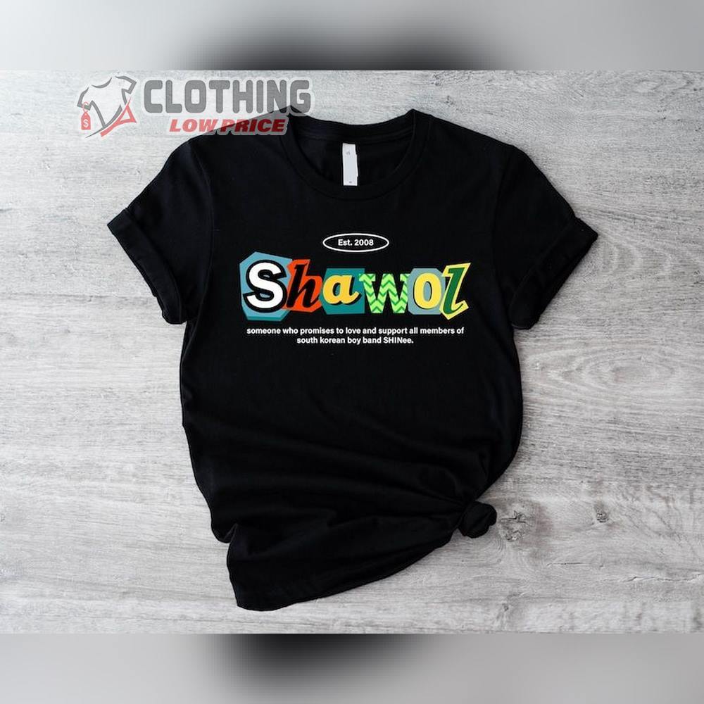 Shinee Anniversary T-Shirt, Shinee Kpop Shirt, Shinee Boygroup Boyband Tee