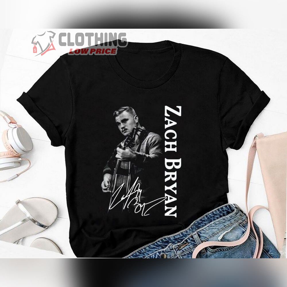 Signature Zach Bryan Vintage Shirt, Zach Bryan Burn Burn Burn Tour 2023 Shirt, Zach Bryan Merch