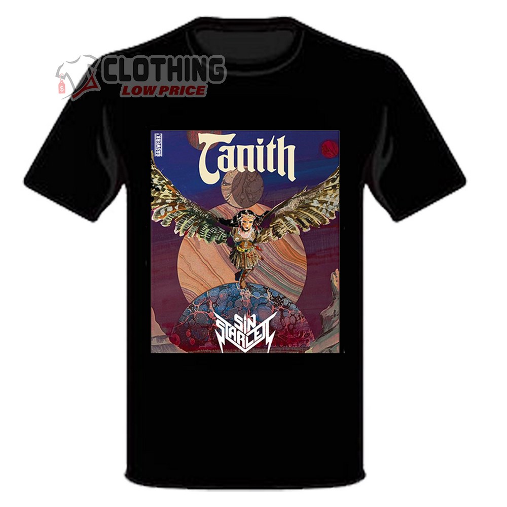 Sin Starlets Tanith Tour 2023 Poster T-Shirt