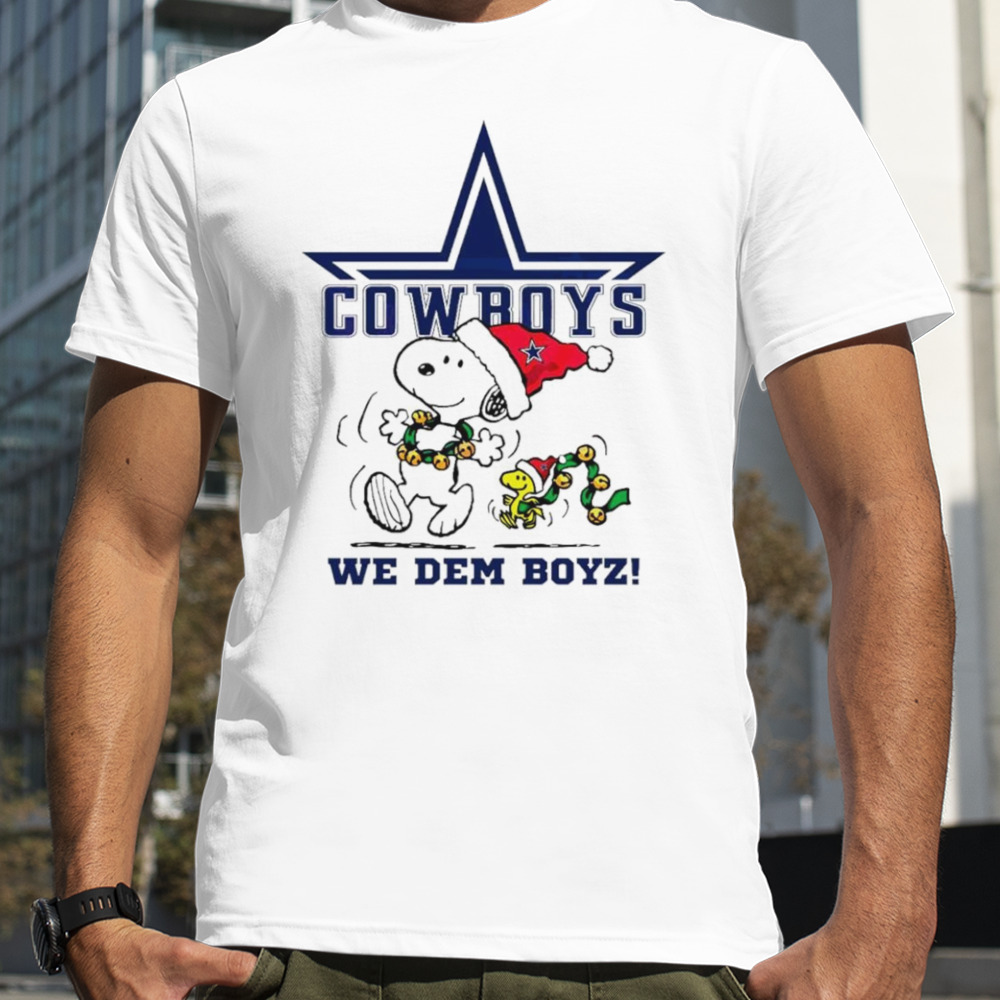 Snoopy Christmas Cowboys we Dem Boyz shirt