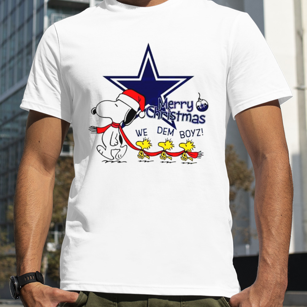 Snoopy and Woodstock we Dem Boyz Dallas Cowboys shirt