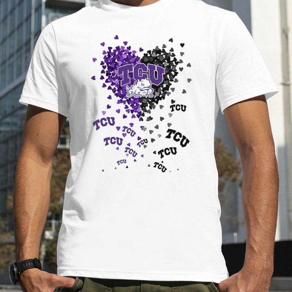 TCU Horned Frogs Tiny Heart Shape 2023 Shirt