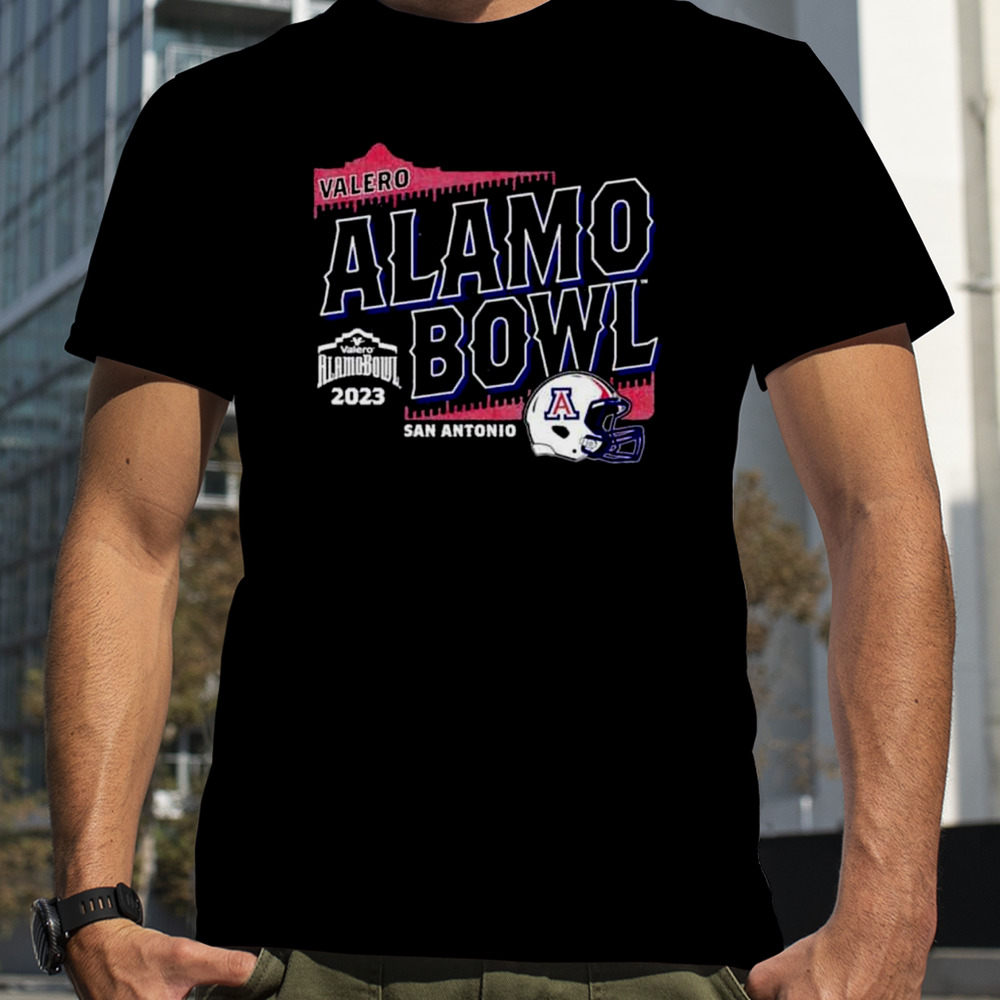 2023 Valero Alamo Bowl Arizona Wildcats Helmet T-Shirt