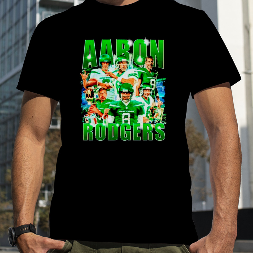 Aaron Rodgers New York Jets football shirt