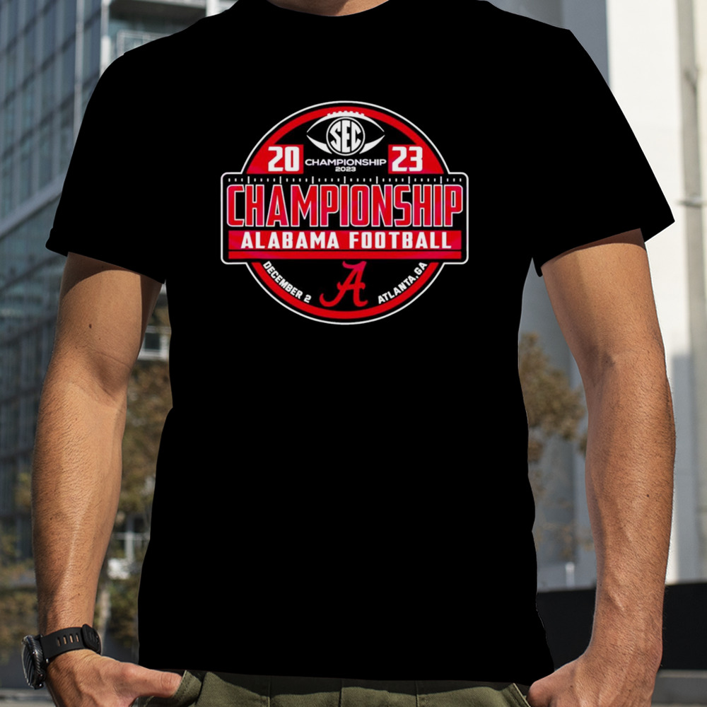 Alabama Crimson Tide 2023 SEC Championship shirt