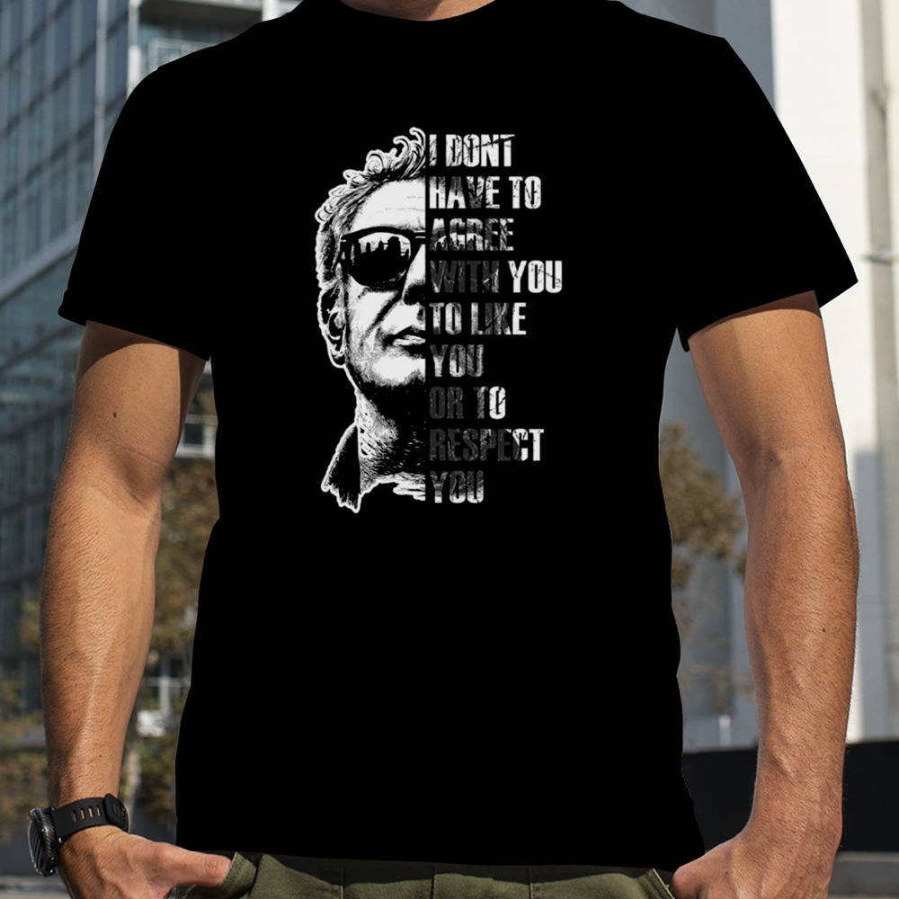 Anthony Bourdain Bw Bourdain shirt