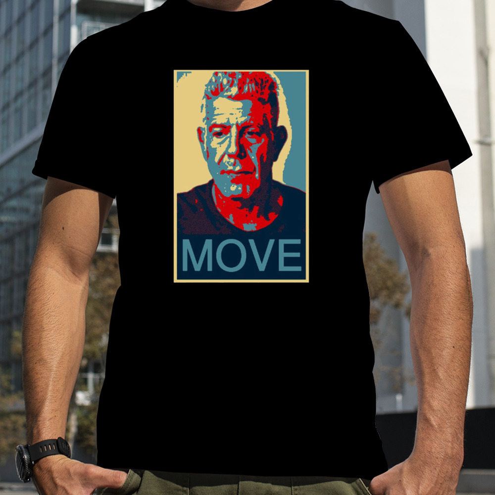 Anthony Bourdain Famous Chef Quote shirt