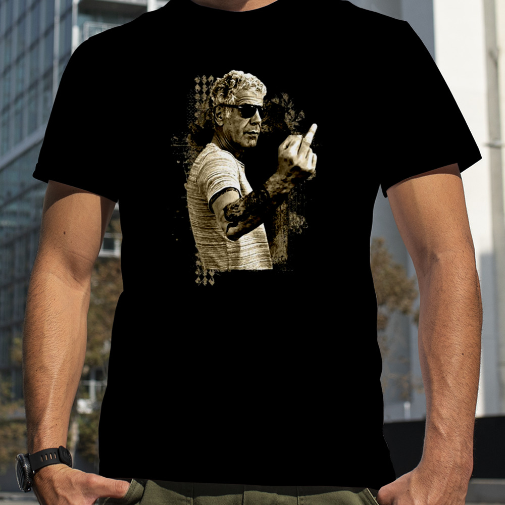 Anthony Bourdain Fanart shirt