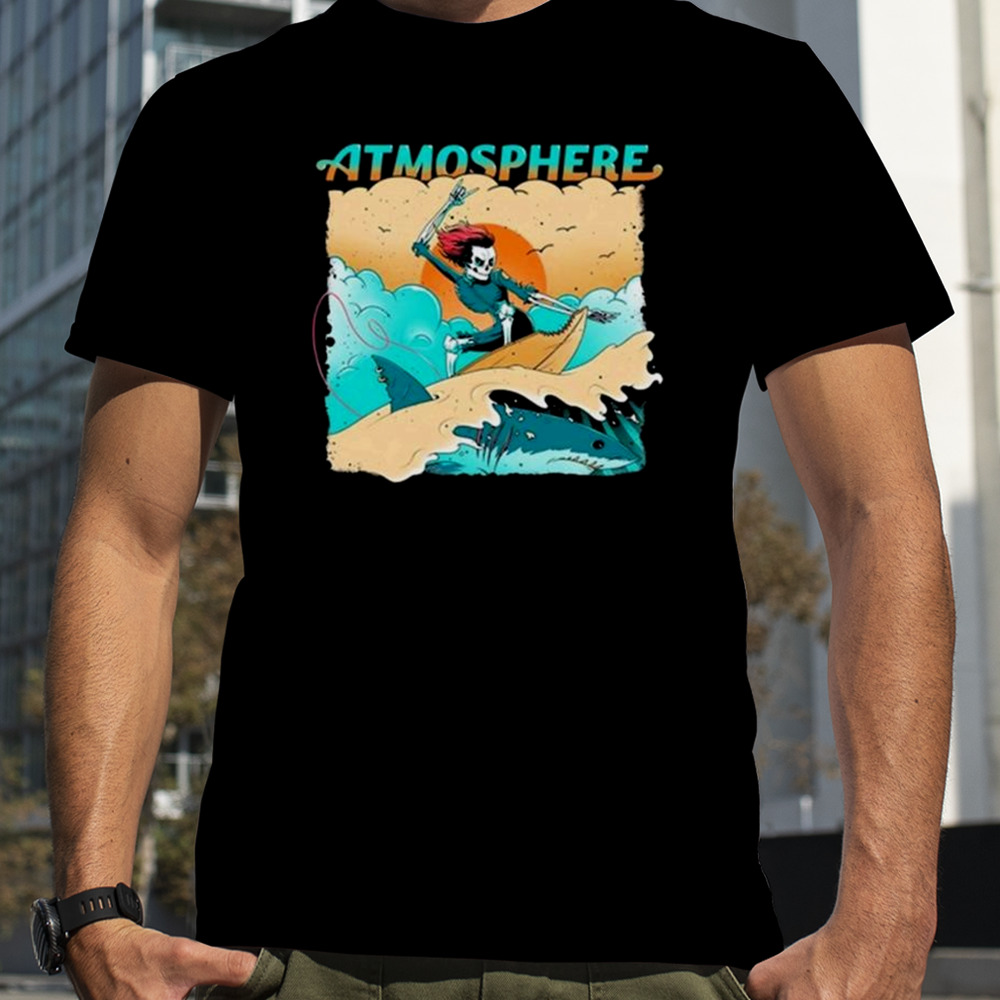 Atmosphere Surfing Through T-shirt