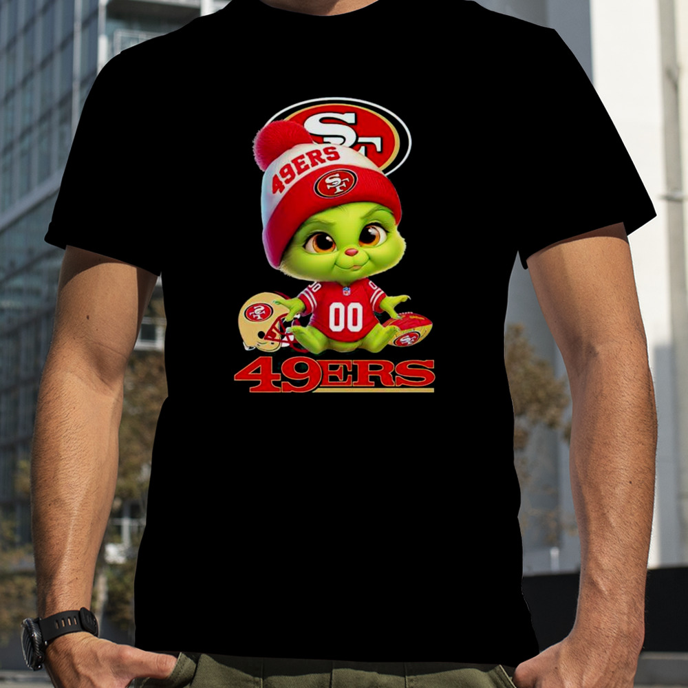 Baby Grinch San Francisco 49ers shirt