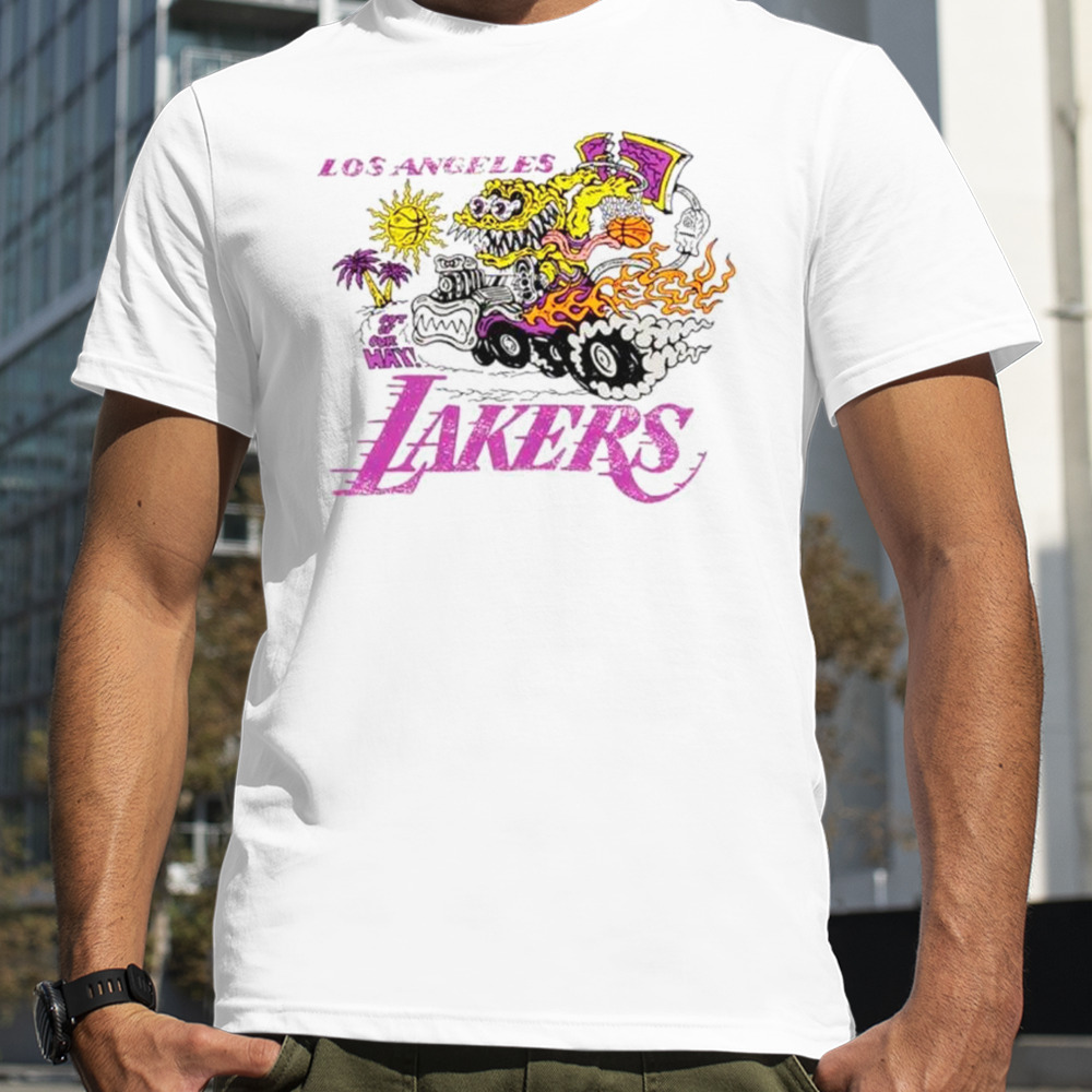 Brain Dead x NBA Los Angeles Lakers shirt