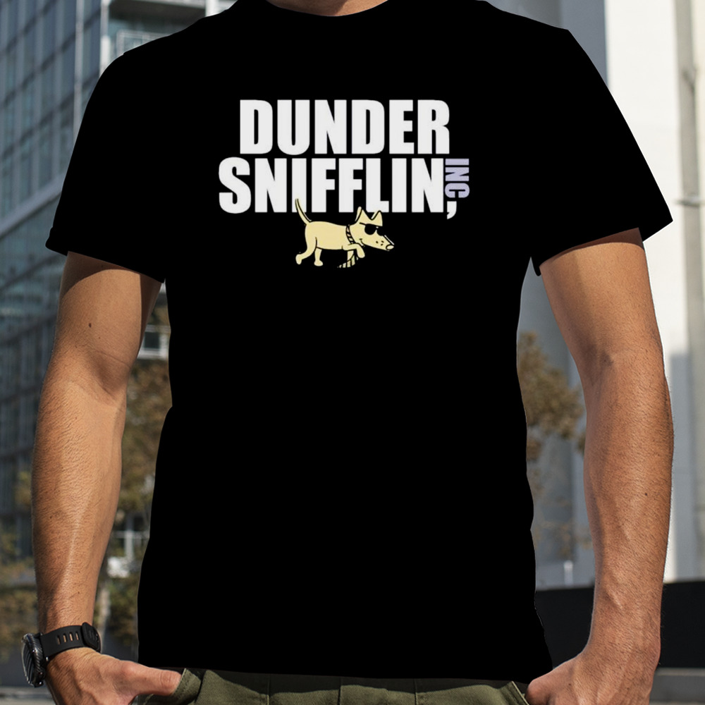 Dog Dunder Snifflin shirt