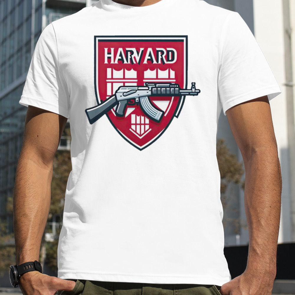 Dr. Eli David Harvard University gun shirt