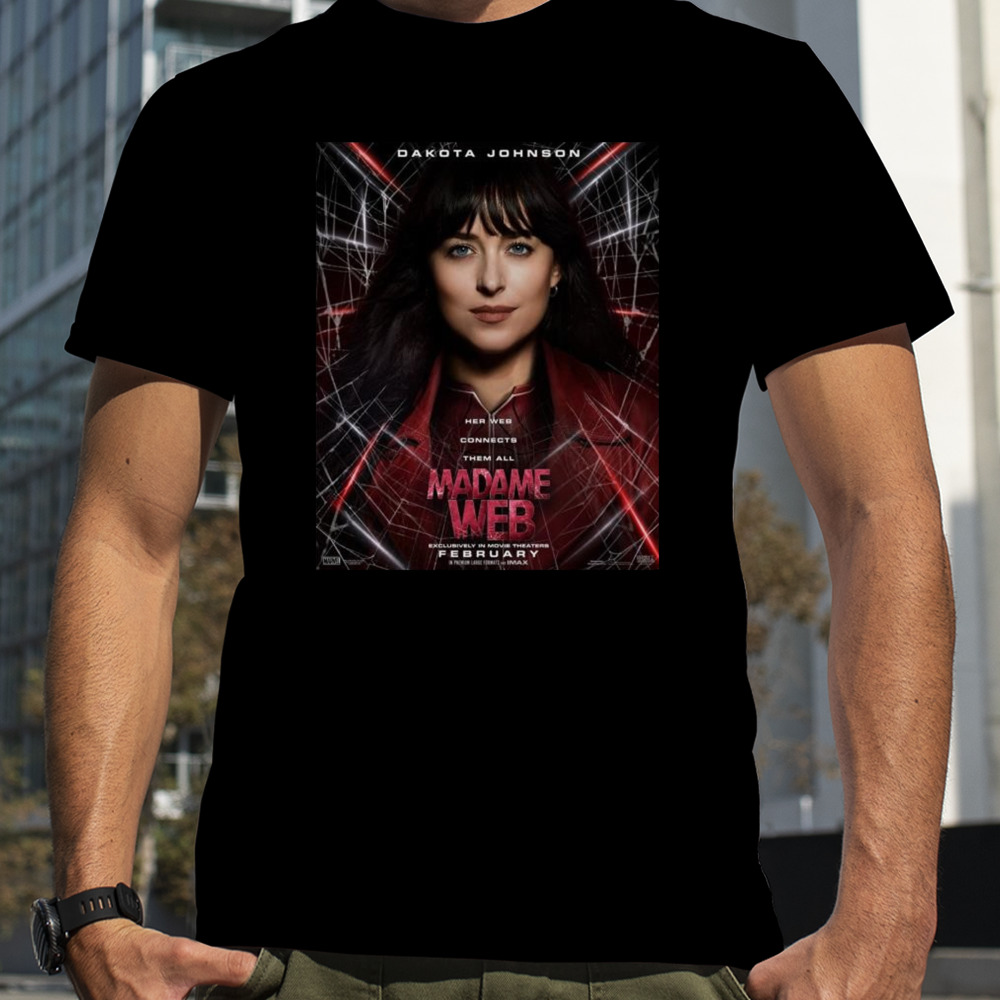 For Madame Web In Theaters On February 14 2024 T-shirt