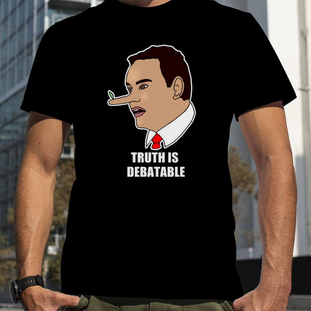 Funny George Santos Congressman Truth Is Debatable shirt